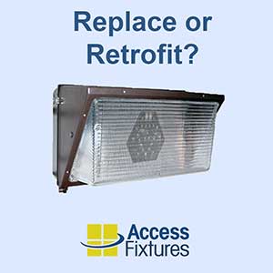 replace or retrofit wall packs