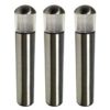 New Stainless Steel Bollards with Type 5 Glass