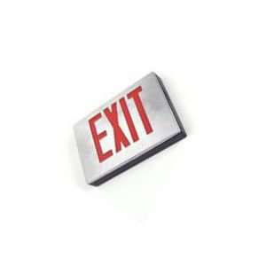New York Approved Cast Aluminum Exit Sign w/ Battery Back-up