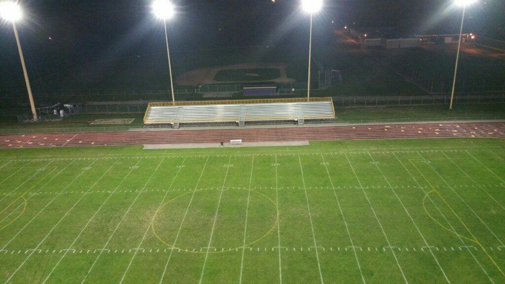 replacement football field lighting