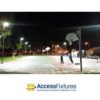 New Lighting for 8-Pole LED Basketball Courts in California