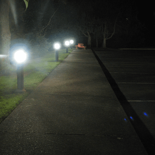 type-5-bollard-lights-landscape-lights-at-night