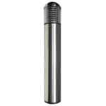 LUVO 590nm Amber LED Louvered Stainless Steel Bollard Light