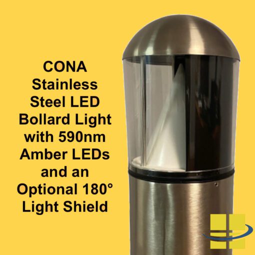 590nm Amber Bollard Light