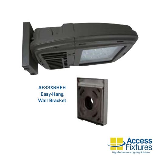 38w Turtle and Wildlife Friendly Area Light 120-277v EXTREME LIFE with optional easy-hang wall bracket