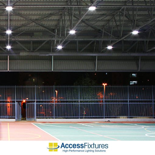APTA 205w LED High Bay 347-480v - 200,000-Hour Life, IP67 Rating sports center