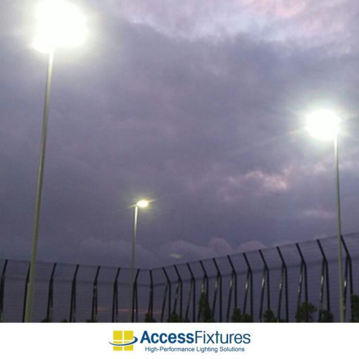 APTA 285w LED Sport Light 347-480v - 200,000-Hr. Life, IP67 Rating sports courts at night