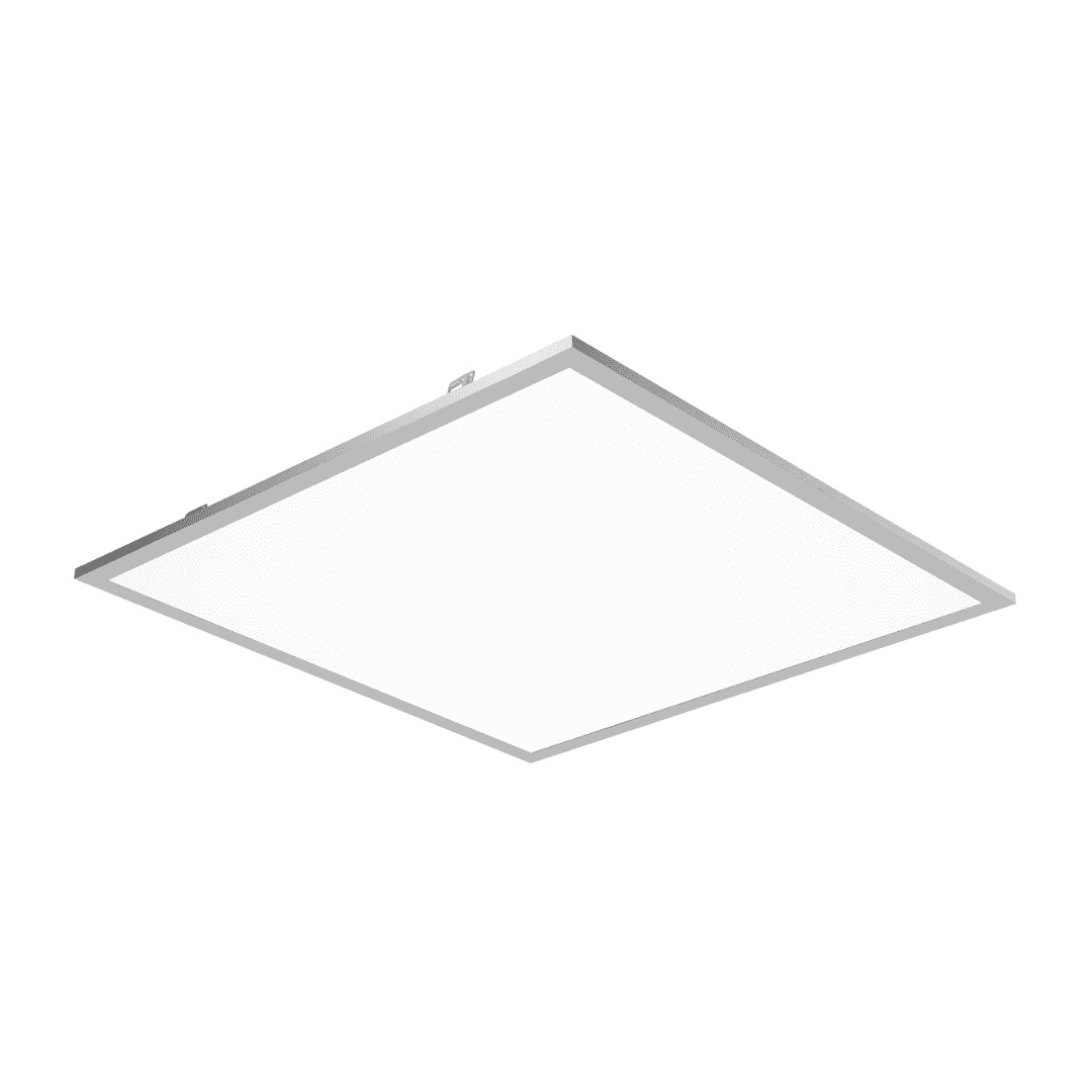New LED Troffer and Flat Panel Lights With Selectable Wattage and Kelvin 