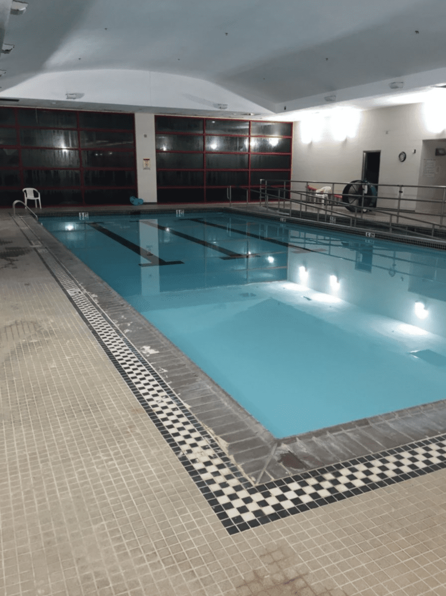 New LED Lighting for YMCA Pool Area – Natatorium Lighting
