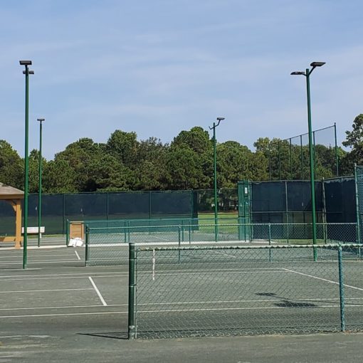 LED Sports Lights for Tennis Court Retrofits