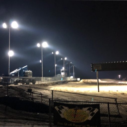 STAD race track light fixture