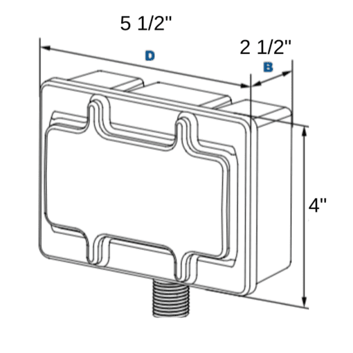 microwave sensor dimensions