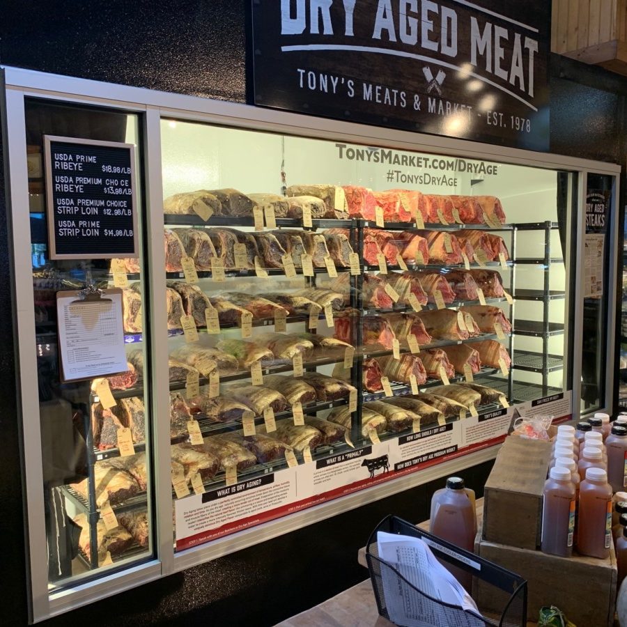 Dry Aged Meat Cooler Lighting Solution