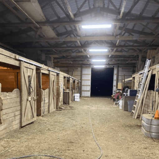 linear fixture barn light
