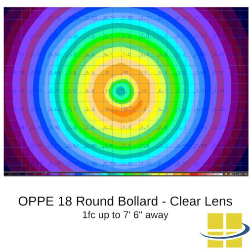 Round LED Bollard Light