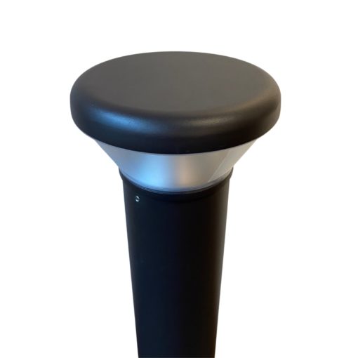 CONO 26w Round Flat Top Bollard Light with Selectable Kelvin