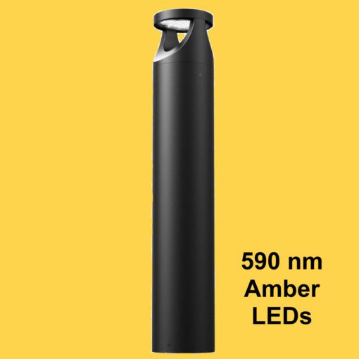 ARCI 14 590nm Amber LED Bollard Light, Marine Grade Finish, Turtle Friendly