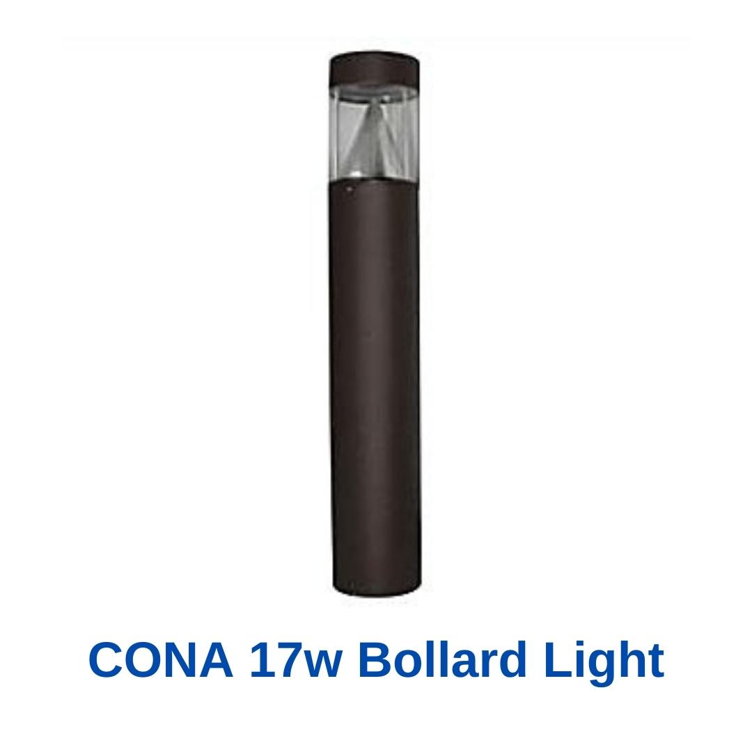 17w LED Cone Reflector Bollard Light