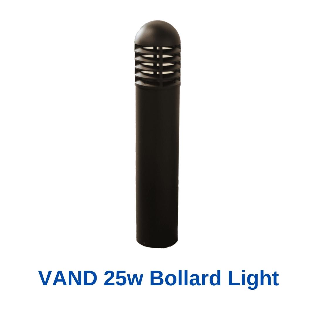 25w Louvered Bollard Light
