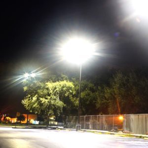 Parking lot lighting plans need to follow local light ordinances