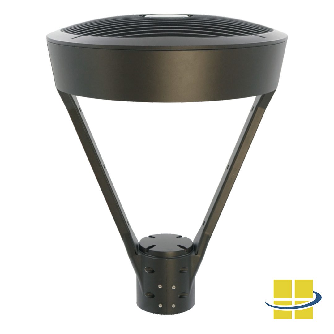 New BAHB LED Post-Top Light with diffuser optics and IP65 Rating