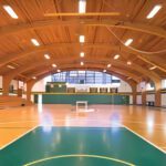 LED high bay lights for gymnasiums, fitness centers and other sports venues
