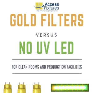 Are UV Blocking Fluorescent Tube Guards Obsolete? No UV LED vs T8 Fluorescent